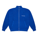 Zipped Knit - Blue