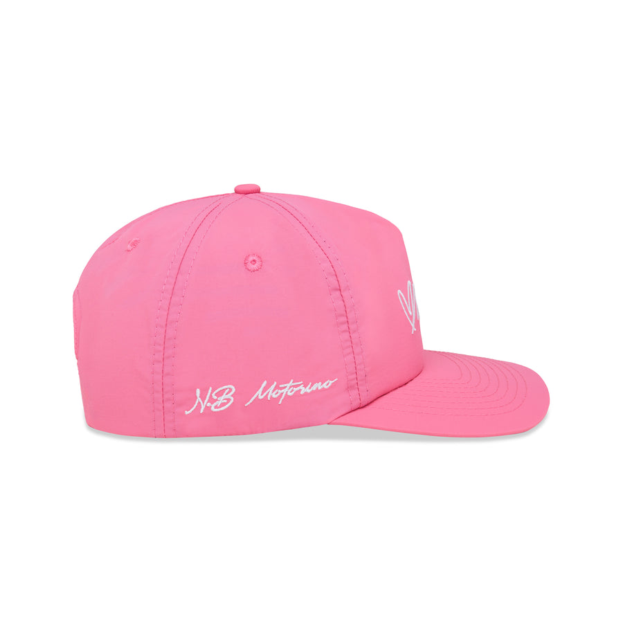 '247' Nylon Hat - Pink Clouds