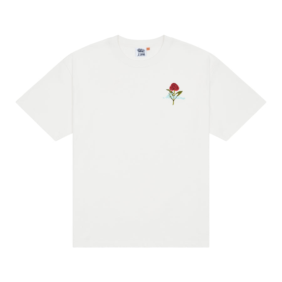 Heritage Flower Tee - White