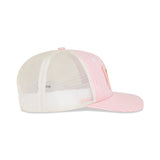 Candy Striped Trucker - Pink