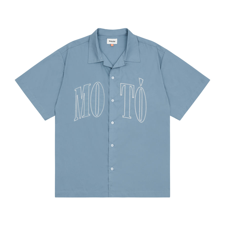 Applique Shirt - Ocean