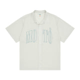 Applique Shirt - Overcast