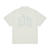 Applique Shirt - Overcast