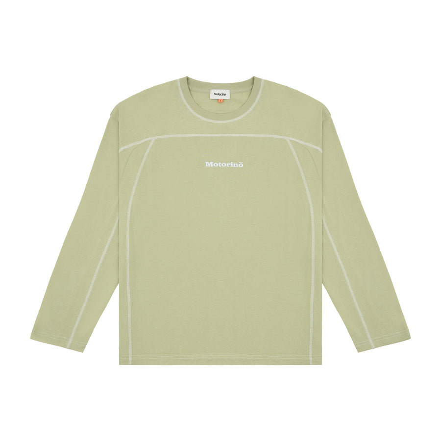 Panel Stitched Long Sleeve