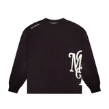 Stitched Knit - Off Black