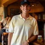 Schooner Scorer x Motorino Knitted Polo - Yellow