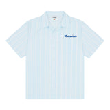 Candy Striped Shirt - Sky Blue