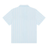 Candy Striped Shirt - Sky Blue