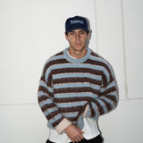Striped Mohair Knit