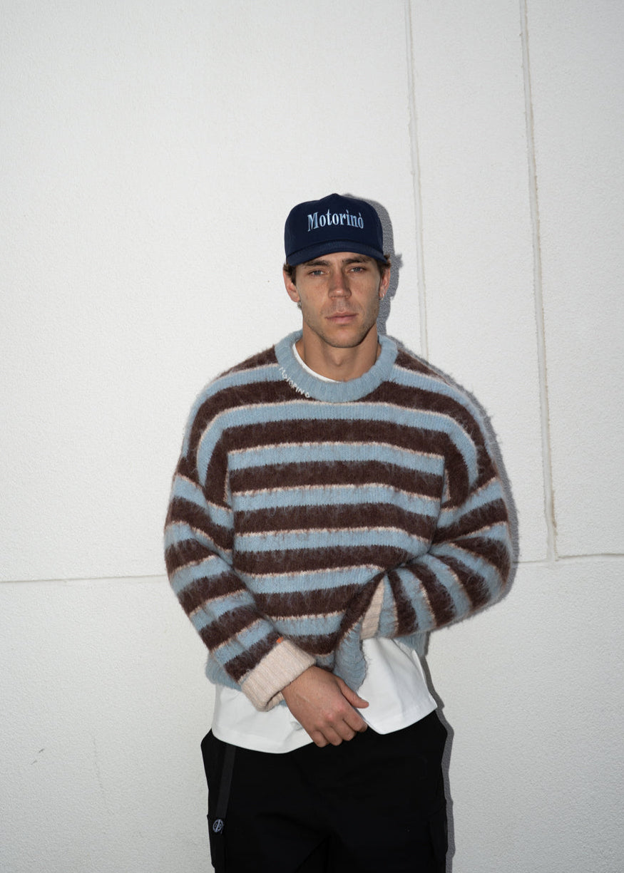 Striped Mohair Knit