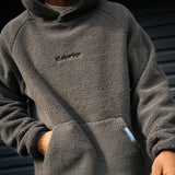Polar Fleece Hoodie - Slate Grey