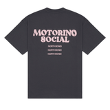 Social Tee - Faded Black