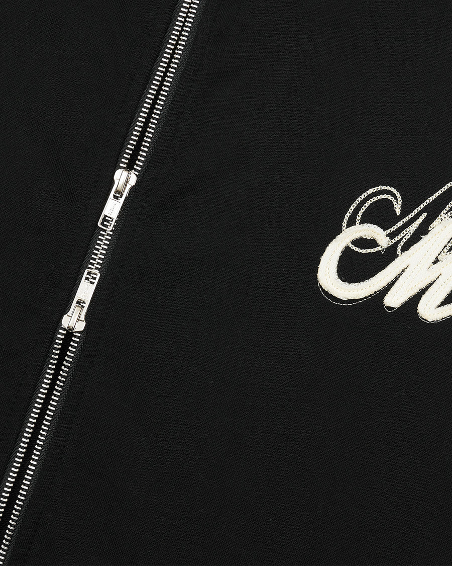 Zip Hood - Black