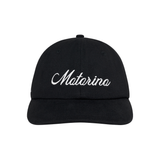 Motorino Cursive Hat - Black