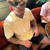 Schooner Scorer x Motorino Knitted Polo - Yellow