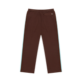 Track Pant - Choc Stripe
